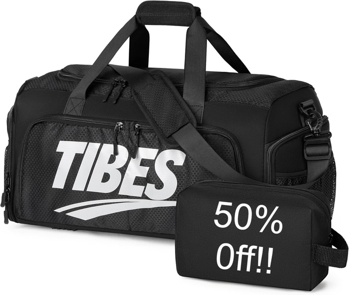 duffel bag, gym bag, sports bag, travel duffel, weekend bag, training bag, sale promotion, bundle offer, minimalist, bold, energetic, black, neutral